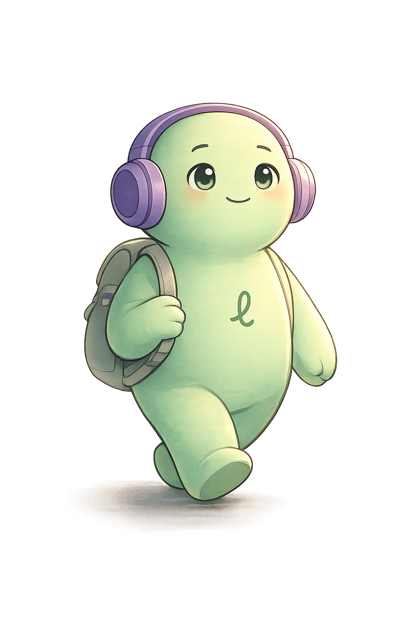 Lira character walking calmly